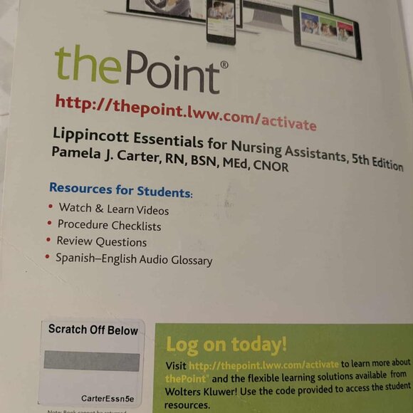 Lippincott Essentials for Nursing Assistants 5th Ed (ISBN 9781975142896) & Code - Picture 3 of 4